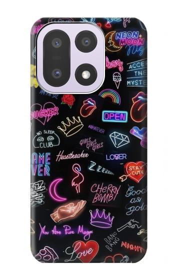S3433 Vintage Neon Graphic Case For OnePlus 15