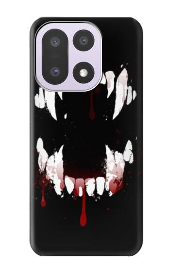 S3527 Vampire Teeth Bloodstain Case For OnePlus 15
