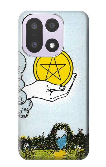 S3722 Tarot Card Ace of Pentacles Coins Case For OnePlus 15