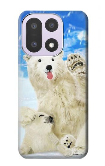 S3794 Arctic Polar Bear and Seal Paint Case For OnePlus 15