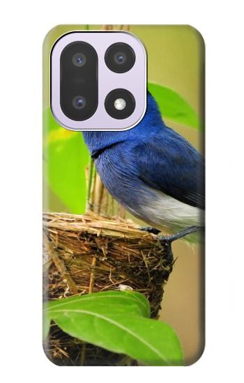 S3839 Bluebird of Happiness Blue Bird Case For OnePlus 15