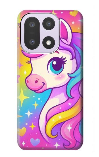 S4057 Cute Unicorn Cartoon Case For OnePlus 15