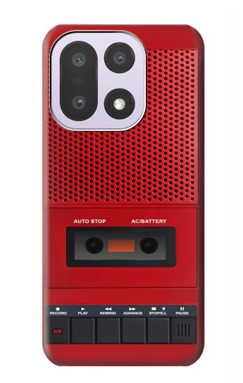 S4073 Vintage Red Cassette Player Graphic Case For OnePlus 15