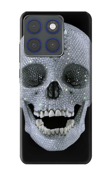 S1286 Diamond Skull Case For Motorola Edge 70