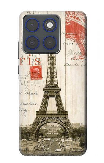 S2108 Eiffel Tower Paris Postcard Case For Motorola Edge 70