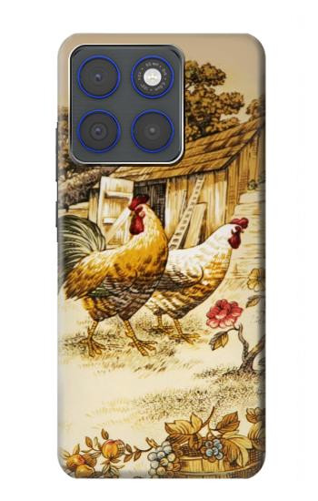 S2181 French Country Chicken Case For Motorola Edge 70