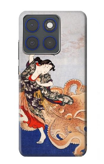 S2496 Japan Art Utagawa Kuniyoshi Tamatori Case For Motorola Edge 70