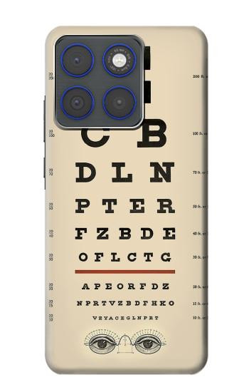 S2502 Eye Exam Chart Decorative Decoupage Poster Case For Motorola Edge 70