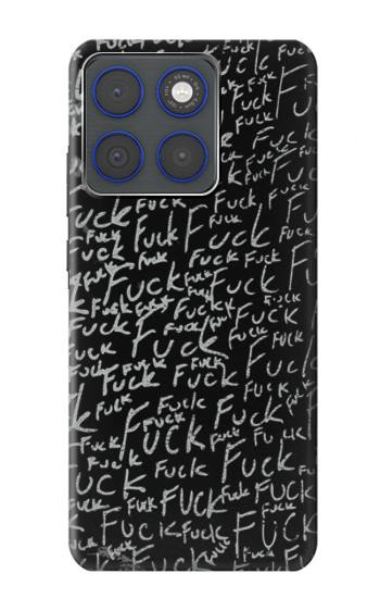 S3478 Funny Words Blackboard Case For Motorola Edge 70