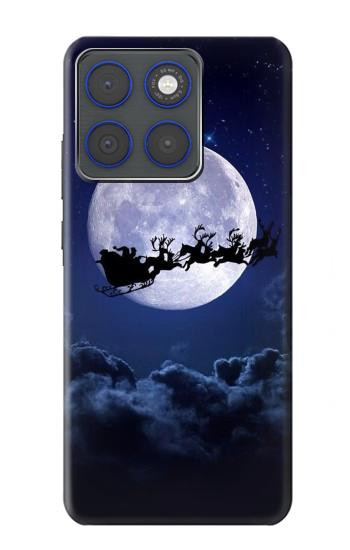 S3508 Xmas Santa Moon Case For Motorola Edge 70