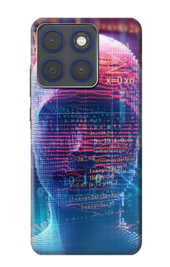 S3800 Digital Human Face Case For Motorola Edge 70