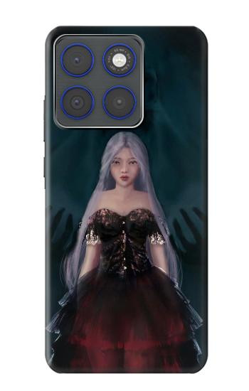 S3847 Lilith Devil Bride Gothic Girl Skull Grim Reaper Case For Motorola Edge 70