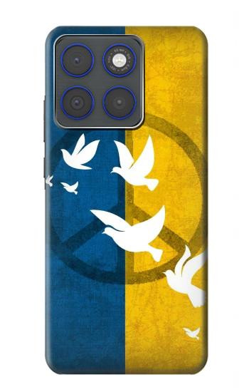S3857 Peace Dove Ukraine Flag Case For Motorola Edge 70