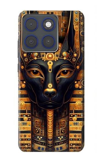 S3992 Gold Black Anubis Case For Motorola Edge 70