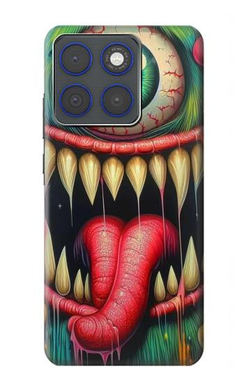 S4000 Monster Graffiti Wall Art Case For Motorola Edge 70
