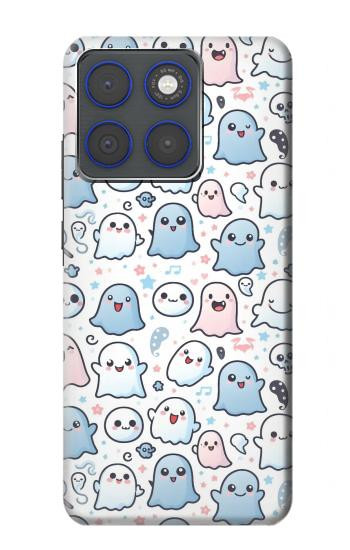 S4013 Seamless Cute Ghost Pattern Case For Motorola Edge 70