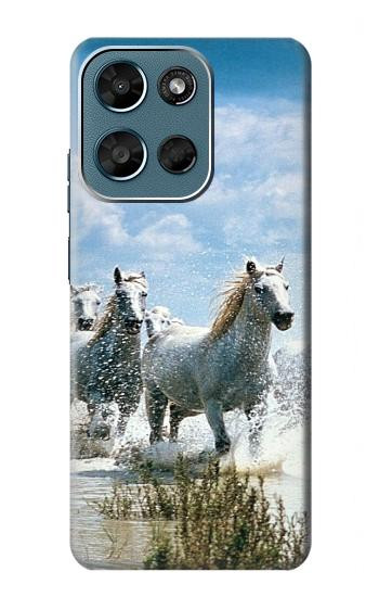 S0250 White Horse Case For Motorola Moto G (2026), G Play (2026)
