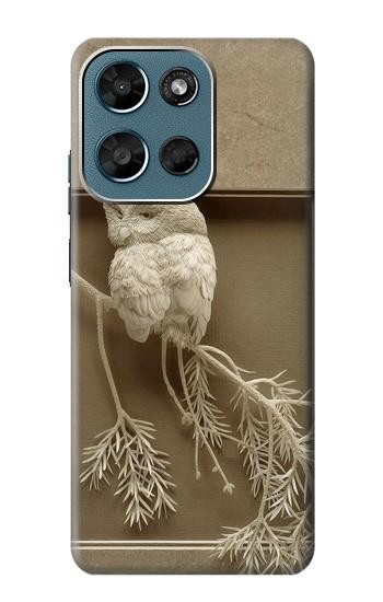 S1386 Paper Sculpture Owl Case For Motorola Moto G (2026), G Play (2026)