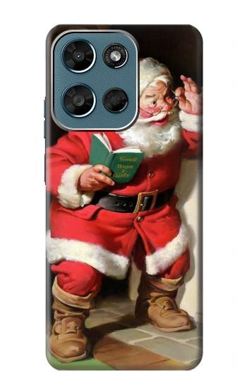S1417 Santa Claus Merry Xmas Case For Motorola Moto G (2026), G Play (2026)