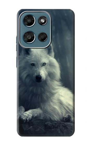 S1516 White Wolf Case For Motorola Moto G (2026), G Play (2026)