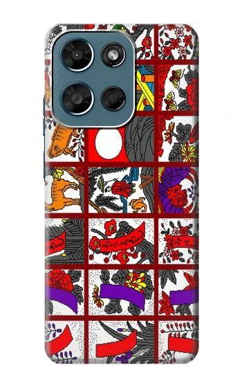 S1923 Hanafuda Japanese Flower Card Case For Motorola Moto G (2026), G Play (2026)