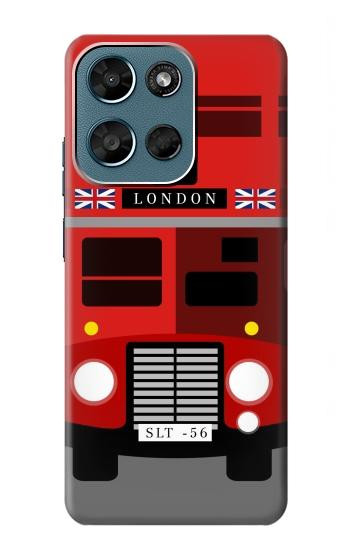 S2058 England British Double Decker Bus Case For Motorola Moto G (2026), G Play (2026)