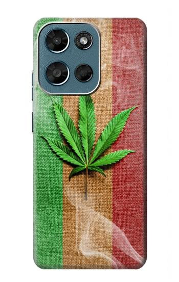 S2109 Smoke Reggae Rasta Flag Case For Motorola Moto G (2026), G Play (2026)