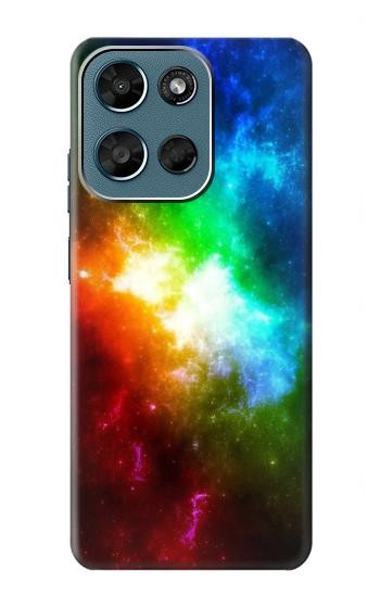 S2312 Colorful Rainbow Space Galaxy Case For Motorola Moto G (2026), G Play (2026)