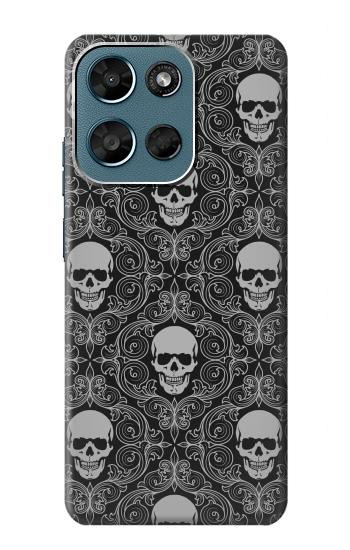S2371 Skull Vintage Monochrome Pattern Case For Motorola Moto G (2026), G Play (2026)
