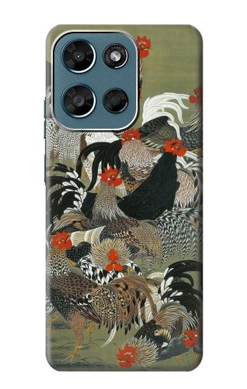 S2699 Ito Jakuchu Rooster Case For Motorola Moto G (2026), G Play (2026)