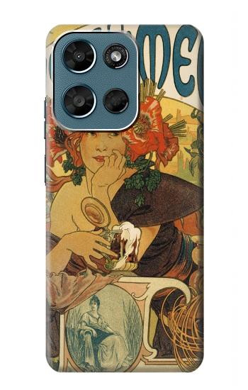 S2740 Alphonse Mucha Bieres De La Muse Case For Motorola Moto G (2026), G Play (2026)