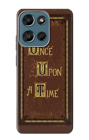 S2824 Once Upon a Time Book Cover Case For Motorola Moto G (2026), G Play (2026)
