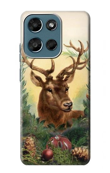 S2841 Vintage Reindeer Christmas Case For Motorola Moto G (2026), G Play (2026)