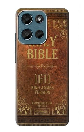 S2890 Holy Bible 1611 King James Version Case For Motorola Moto G (2026), G Play (2026)