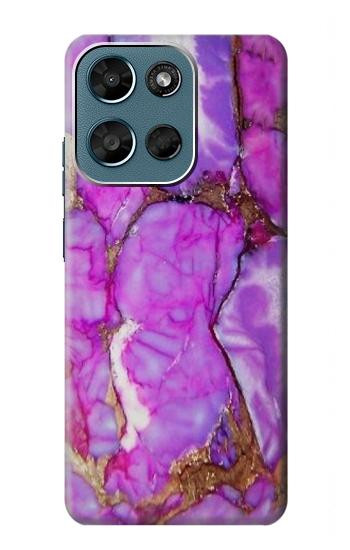 S2907 Purple Turquoise Stone Case For Motorola Moto G (2026), G Play (2026)
