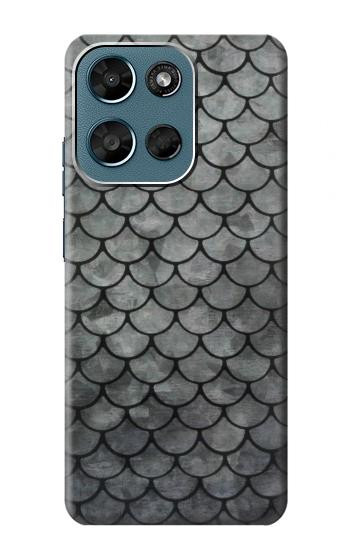 S2950 Silver Fish Scale Case For Motorola Moto G (2026), G Play (2026)