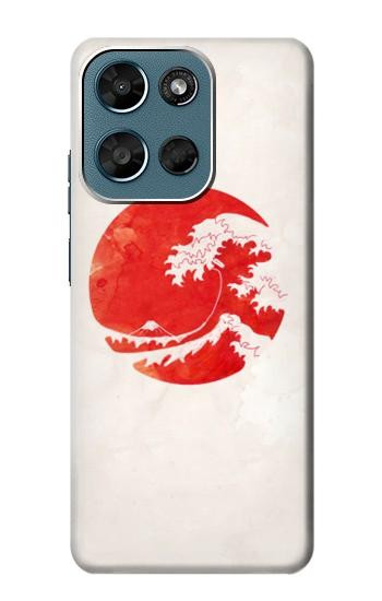 S3237 Waves Japan Flag Case For Motorola Moto G (2026), G Play (2026)