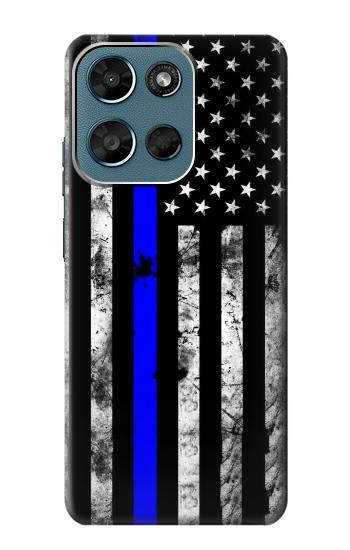 S3244 Thin Blue Line USA Case For Motorola Moto G (2026), G Play (2026)