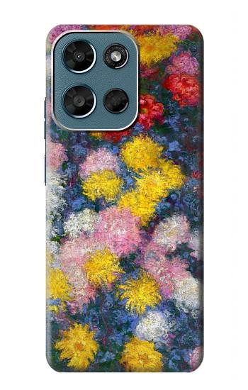 S3342 Claude Monet Chrysanthemums Case For Motorola Moto G (2026), G Play (2026)
