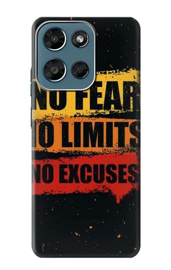 S3492 No Fear Limits Excuses Case For Motorola Moto G (2026), G Play (2026)