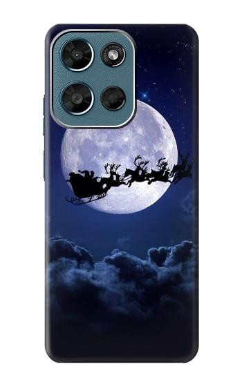 S3508 Xmas Santa Moon Case For Motorola Moto G (2026), G Play (2026)