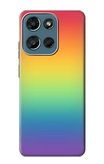 S3698 LGBT Gradient Pride Flag Case For Motorola Moto G (2026), G Play (2026)
