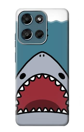 S3825 Cartoon Shark Sea Diving Case For Motorola Moto G (2026), G Play (2026)