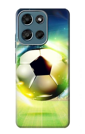 S3844 Glowing Football Soccer Ball Case For Motorola Moto G (2026), G Play (2026)