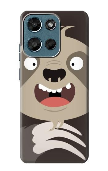 S3855 Sloth Face Cartoon Case For Motorola Moto G (2026), G Play (2026)
