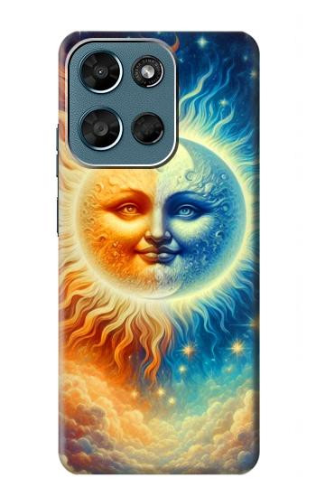 S3966 Artistic Sun Moon Case For Motorola Moto G (2026), G Play (2026)