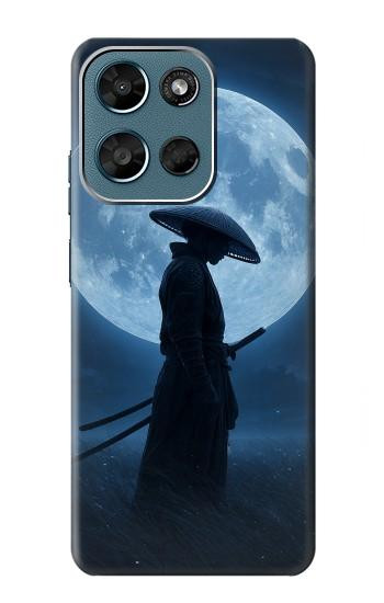 S4034 Samurai Moon Night Case For Motorola Moto G (2026), G Play (2026)