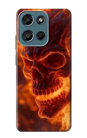 S4062 Fire Skull Case For Motorola Moto G (2026), G Play (2026)