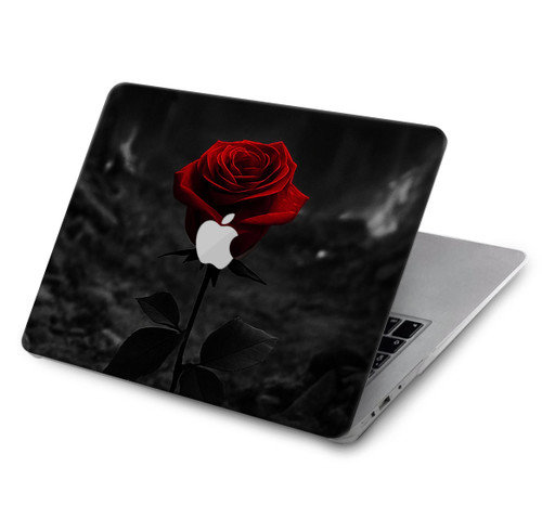 S4048 Red Rose Ruins Hard Case For MacBook Air 13″ (2022,2025) - A2681, A3113, A3240