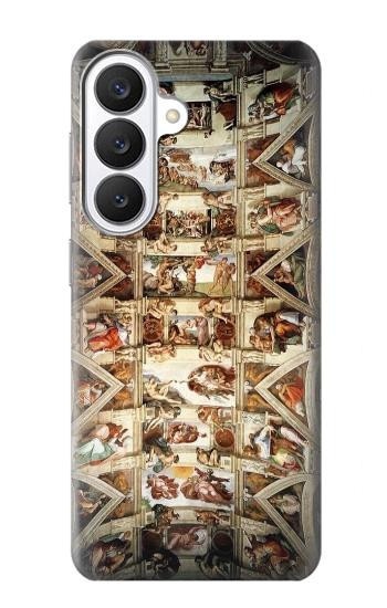 S0177 Michelangelo Chapel ceiling Case For Samsung Galaxy S26